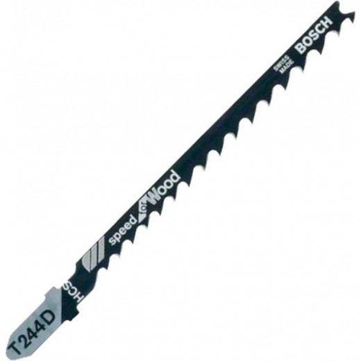 Пилка лобзика T244D (дерево), Bosch