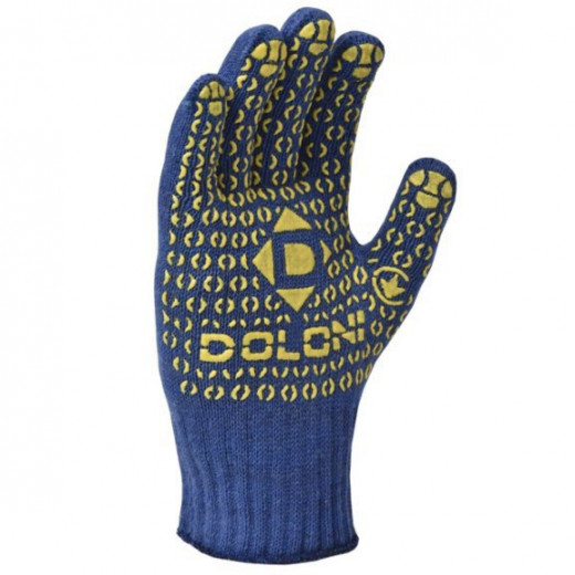 Рукавиці з крапками сині DOLONI