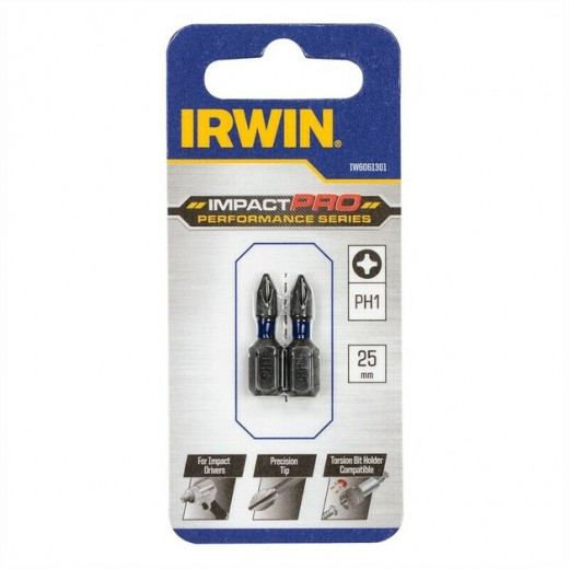 Біта IMPACT PRO PERT 25MM PH1 2PK