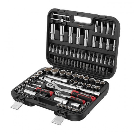 Набір інструментів 1/2 "& 1/4", 110 од., SUPER LOCK,, Cr-V STORM