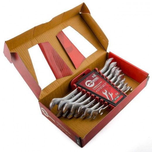Набір ключів ріжкових 8 шт 6-22мм