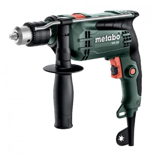 Дрель ударна Metabo SBE 650, 650 Вт, 0-2800 об/хв, 1,5-13 мм
