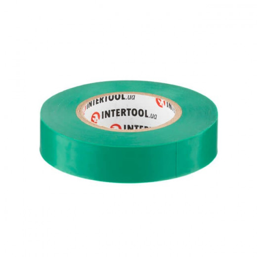 Стрічка ізоляційна 0.15mm * 17mm * 20m зелена