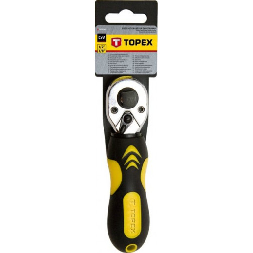 Ключ-трещітка 1/2", 3/8"135 мм TOPEX