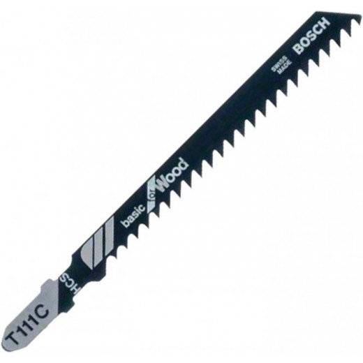 Пилка лобзика T111C (дерево), Bosch