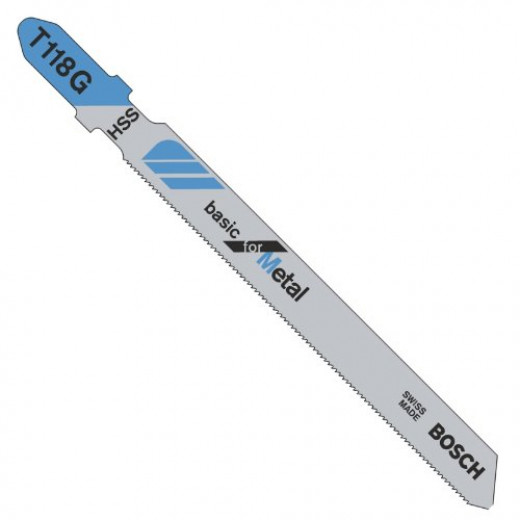 Пилка лобзика T118G (метал), Bosch