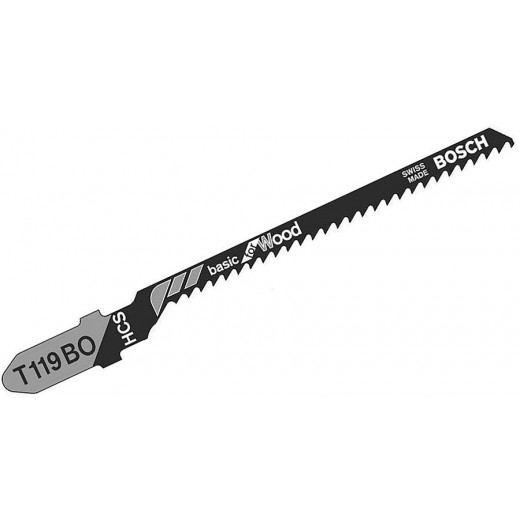 Пилка лобзика T119BO (дерево), Bosch