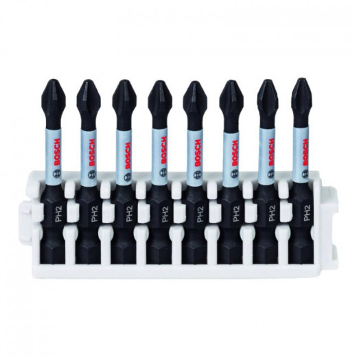 Біта PH2 х 50 мм Expert Impact Control TicTac (8шт в упак.), BOSCH