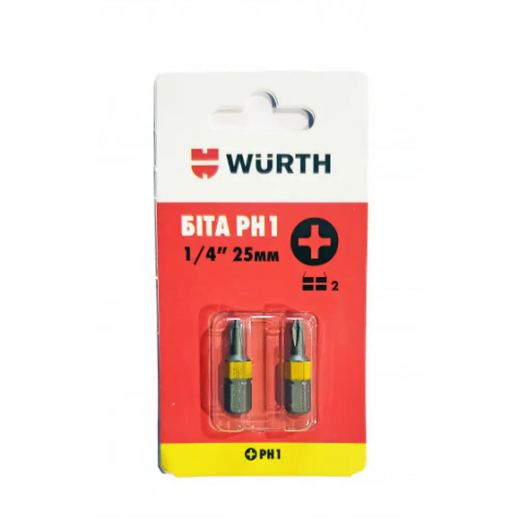 Біта PZ3х25 (2шт) (WURTH)