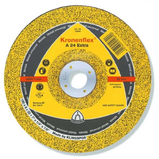 Диск відрізний по металу Klingspor 180x3.0x22 A 24 Extra