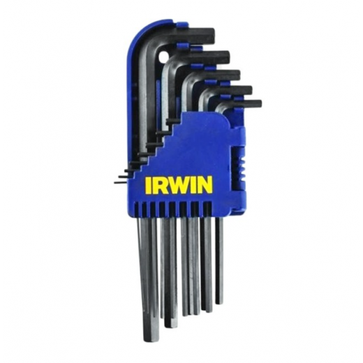 Набір ключів шестиграних довгих 10шт.  IRWIN