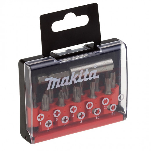 Набір насадок Makita D-31083-12 Ph,Pz,Torx + тримач 12шт.