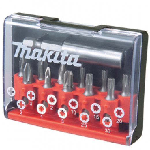 Набір насадок Makita D-31083-12 Ph,Pz,Torx + тримач 12шт.