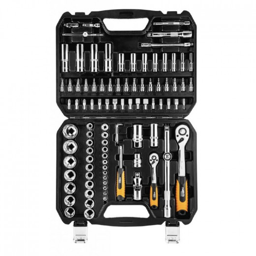Набір головок 1/2, 1/4 NEO tools 94 шт. 