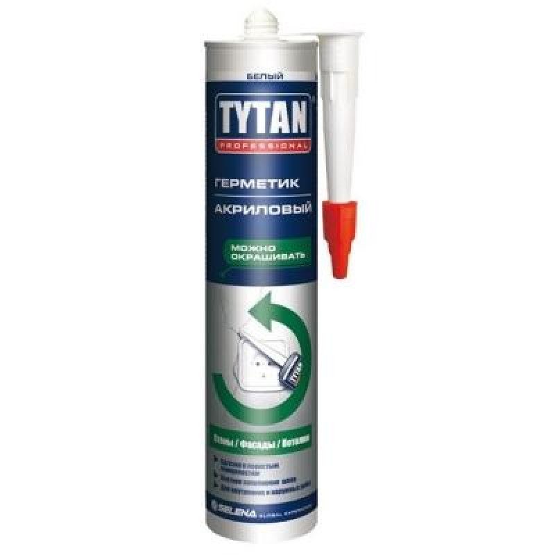 Tytan акрил. герметик 290 мл білий