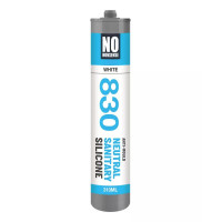 No Nonsense Sanitary Silicone 310мл білий
