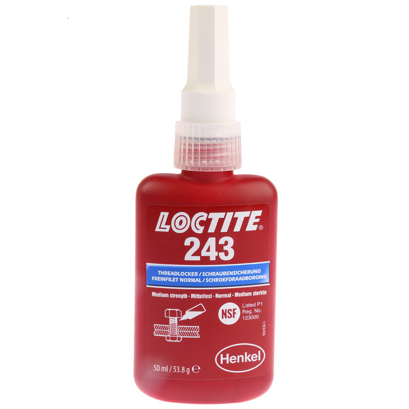 Loctite 243 (Локтайт 243) фіксатор різьби, середня міцність