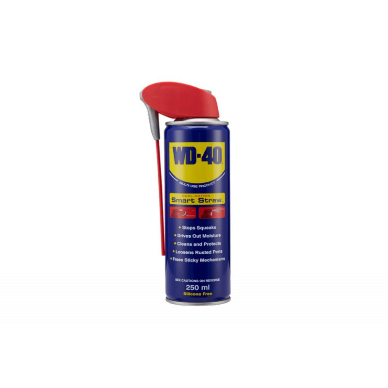WD-40 спрей мастило багатофункціональне SMART STRAW 250 мл