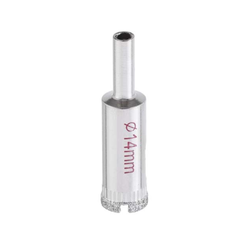 Свердел алмазний трубчастий по склу та кераміці 14мм