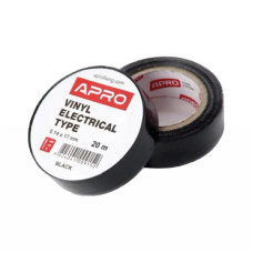 Ізоляційна стрічка APRO (чорна) 0,14*17мм*20м