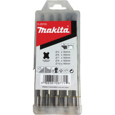 Набір свердл SDS-Plus Makita 5 шт. (5,6,7,8,10 мм)