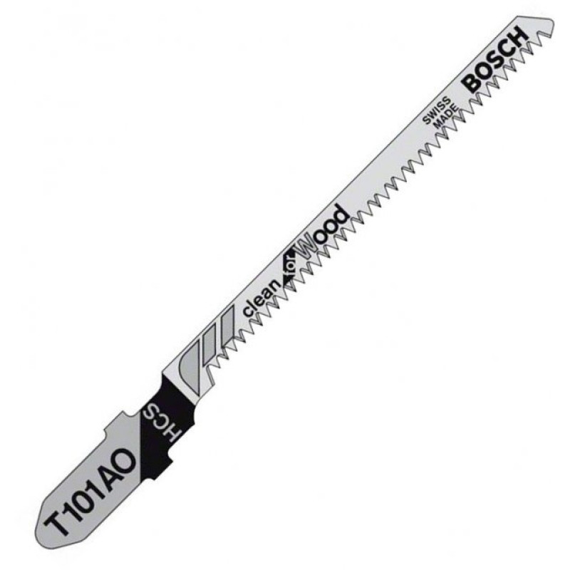 Пилка лобзика T101AO (дерево), Bosch