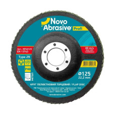 Диск пелюстковий 40Р NovoAbrasive 125мм