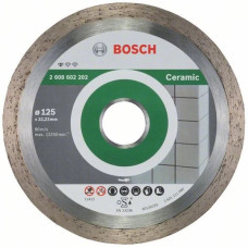 Диск алмазний відрізний PF Ceramic 125х22 кераміка, Bosch