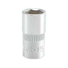 Головка торцева 6-гранна YATO : квадрат 1/4", М9,CrV