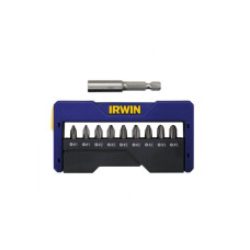 Набір біт в футлярі 9+1 (T10/2xT15/2xT20/2xT25/T30/T40), IRWIN