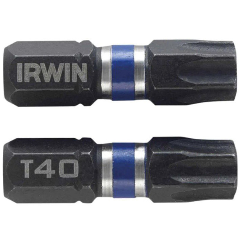 Біта IMPACT PRO 1/4"/ 25MM TX40,2шт, IRWIN