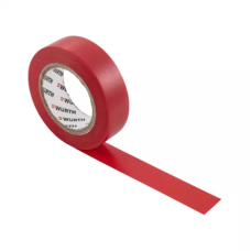 Ізоляційна стрічка PVC, червона 18мм/10м