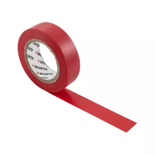 Ізоляційна стрічка PVC, червона 18мм/10м
