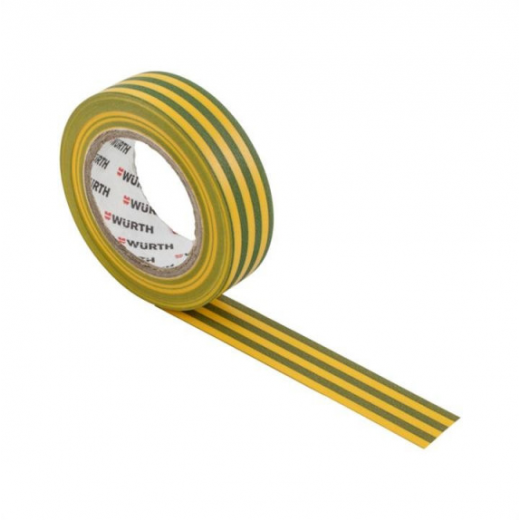Ізоляційна стрічка PVC,жовто-зелена 18мм/10м
