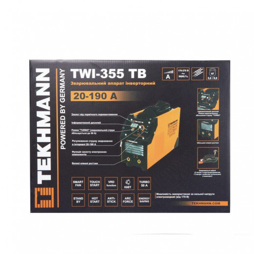 Зварювальний апарат Tekhmann TWI-355 TB 
